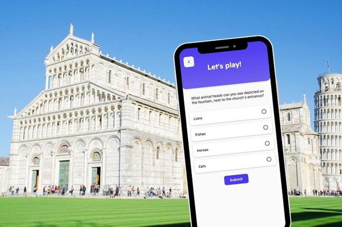 mobilní telefon ležící před budovou