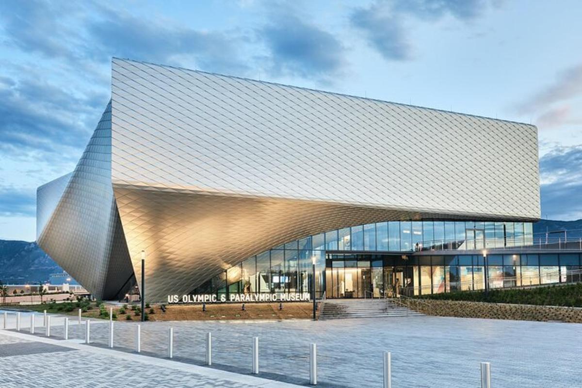 a large building with a large roof
