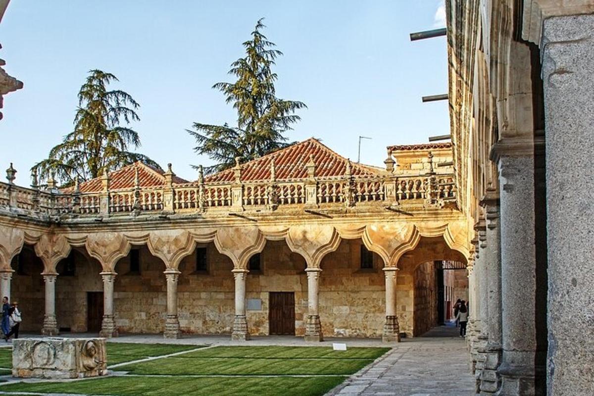a building with a balcony on top of it