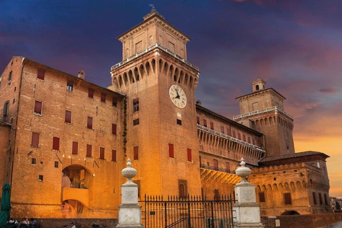 a large brick building with a clock tower on it