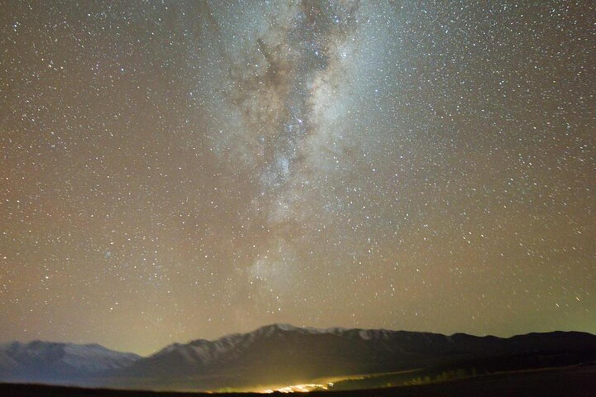 a starry night with the milky way in the sky