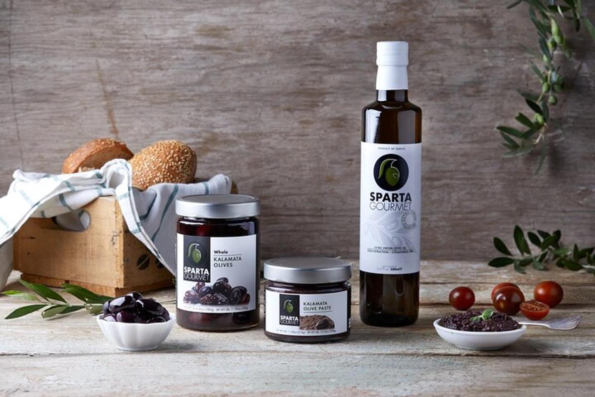 a bottle of wine and other ingredients on a table