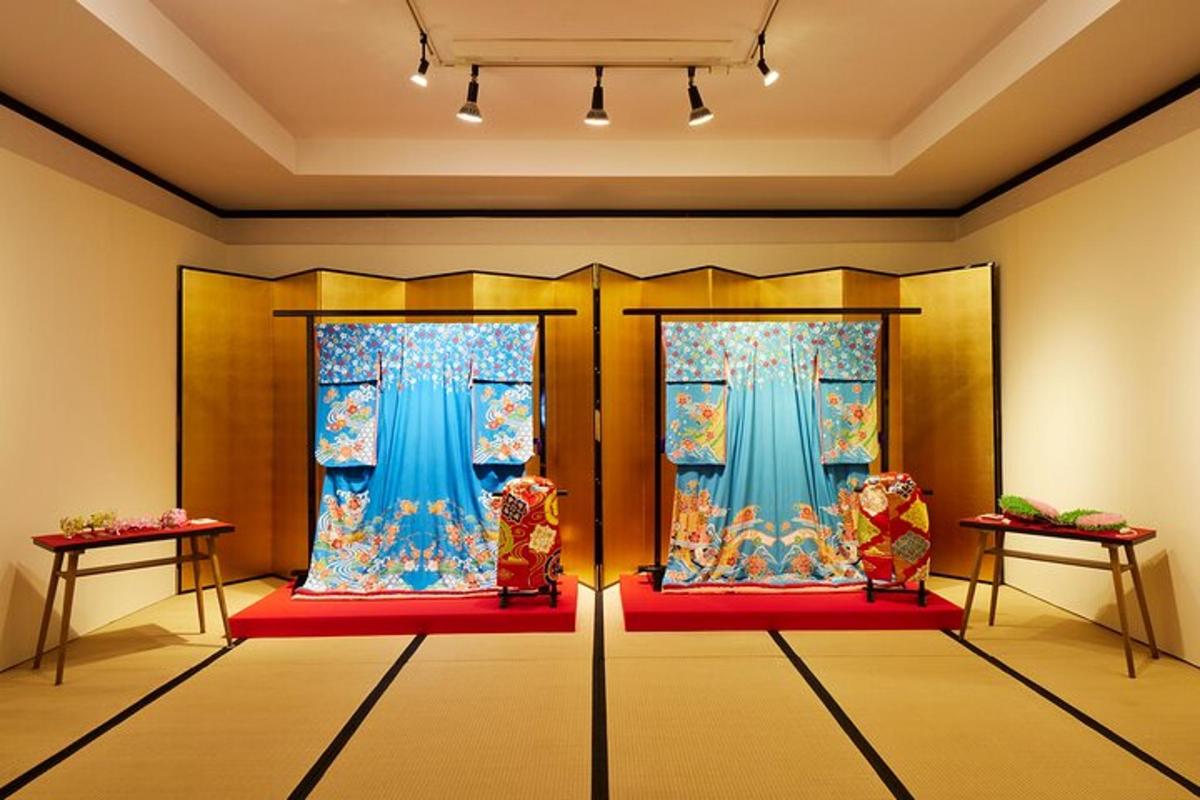 a room with two windows and two chairs