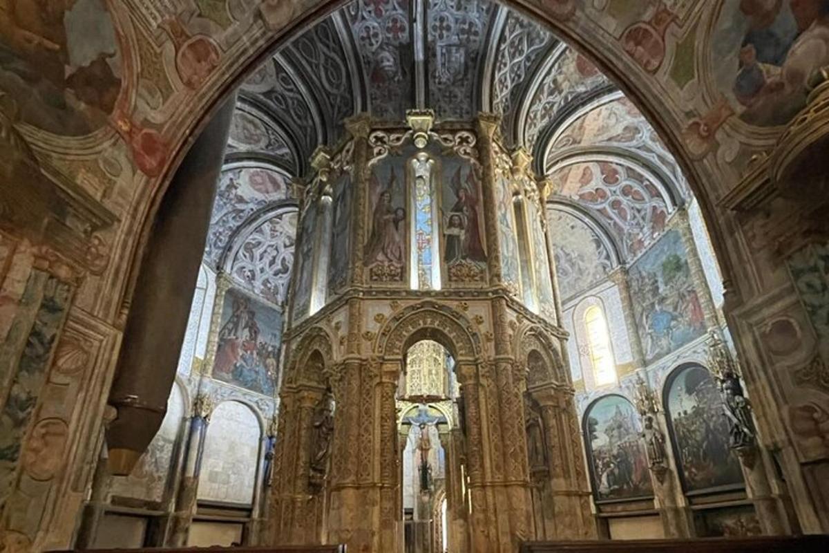 a large church with a large altar and ceilings