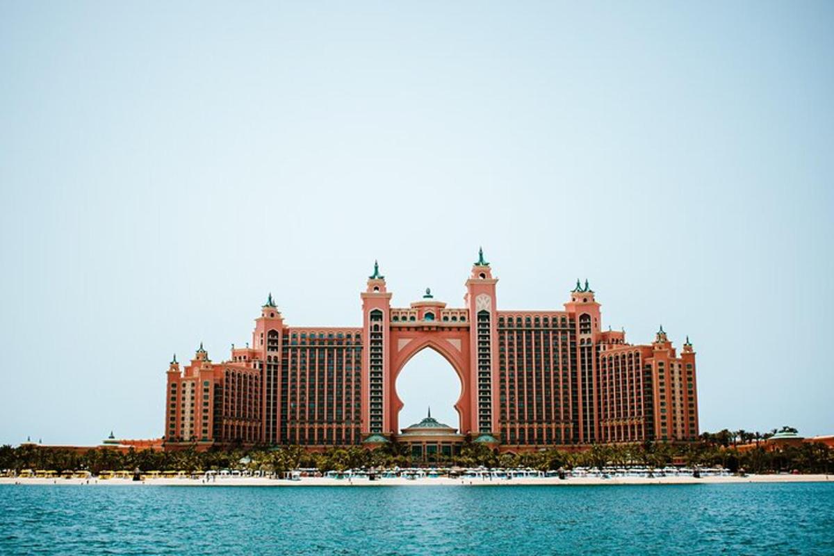 a view of the bellagio hotel from the water