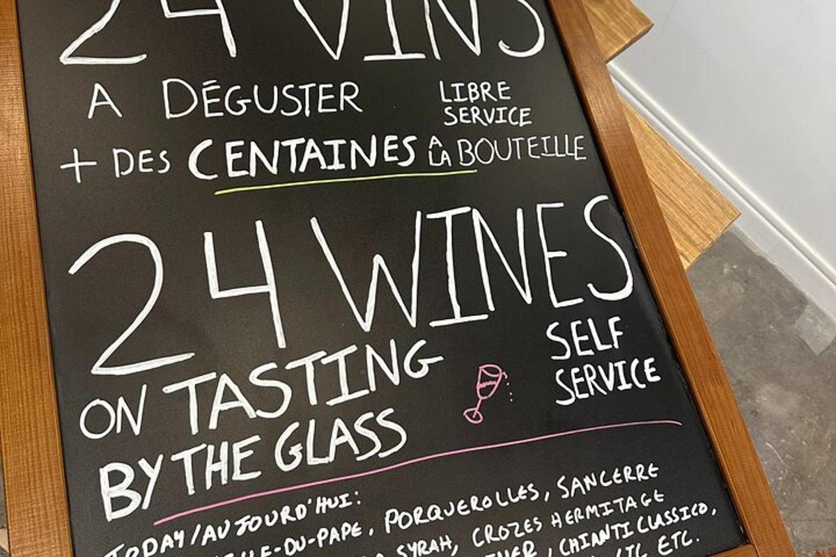 a chalkboard sign with the words aging on the glass