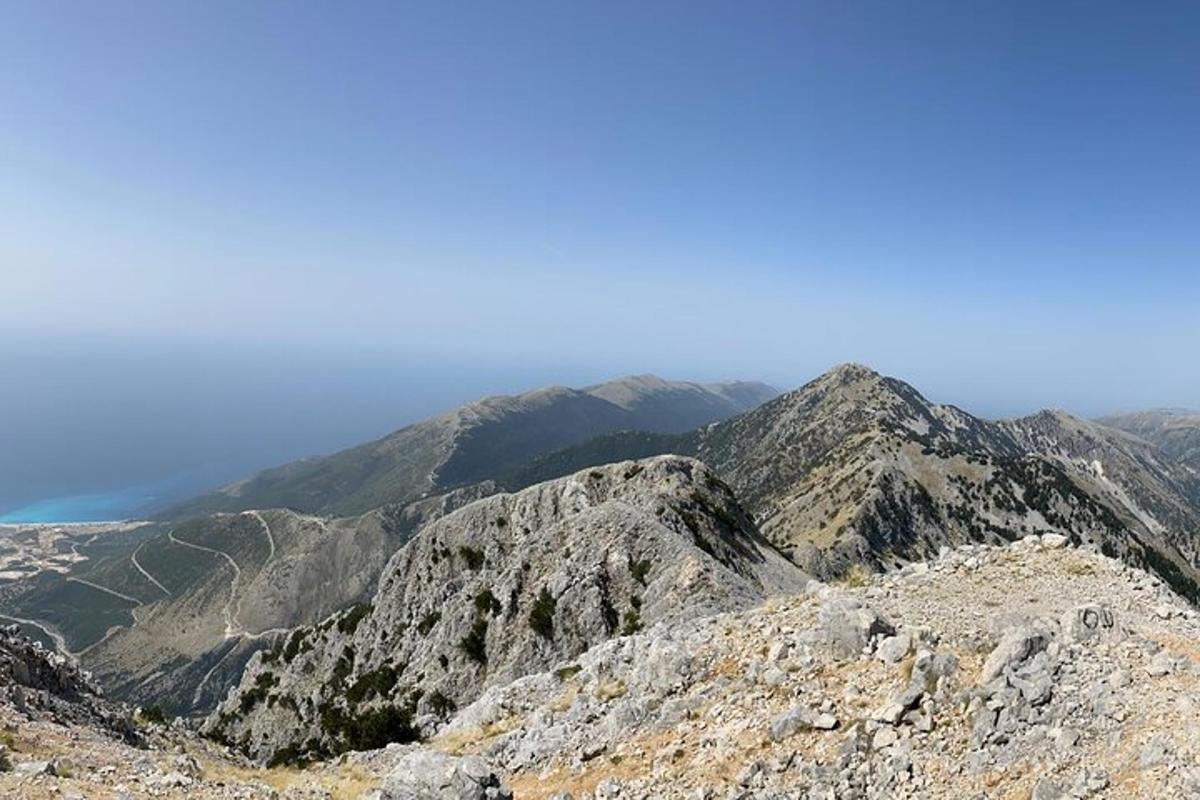 a view from the top of a mountain