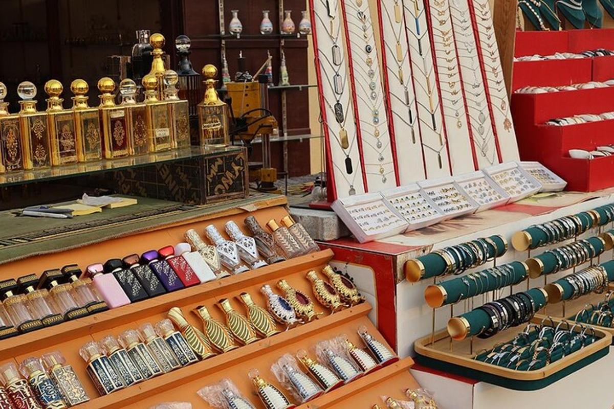 a display of watches and other items in a store