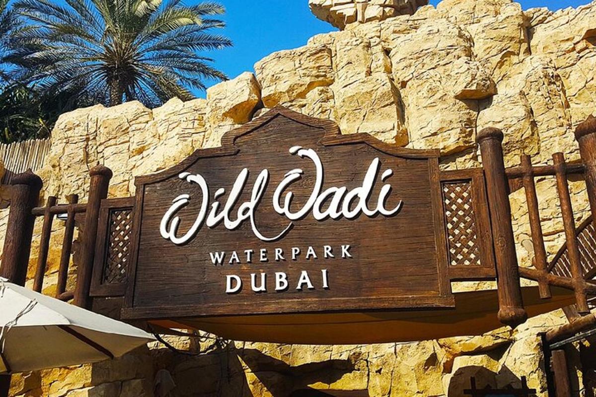 a sign for the old adelaide watermark dudhabi