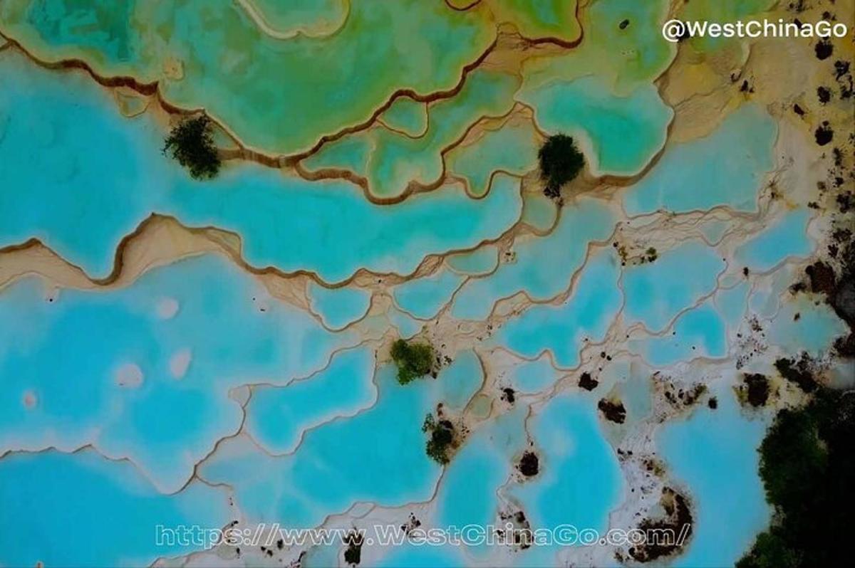 an overhead view of a map