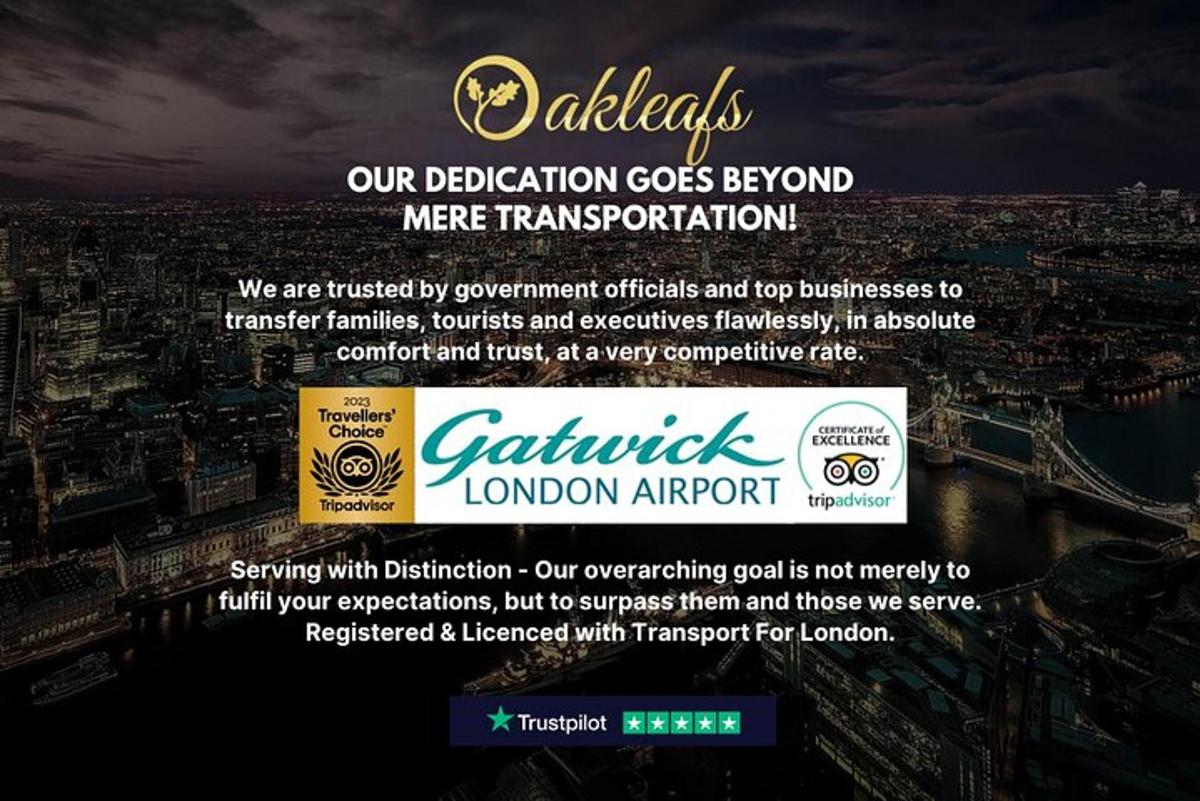 Un folleto para una promoción de un puesto de trabajo en el aeropuerto de Londres.