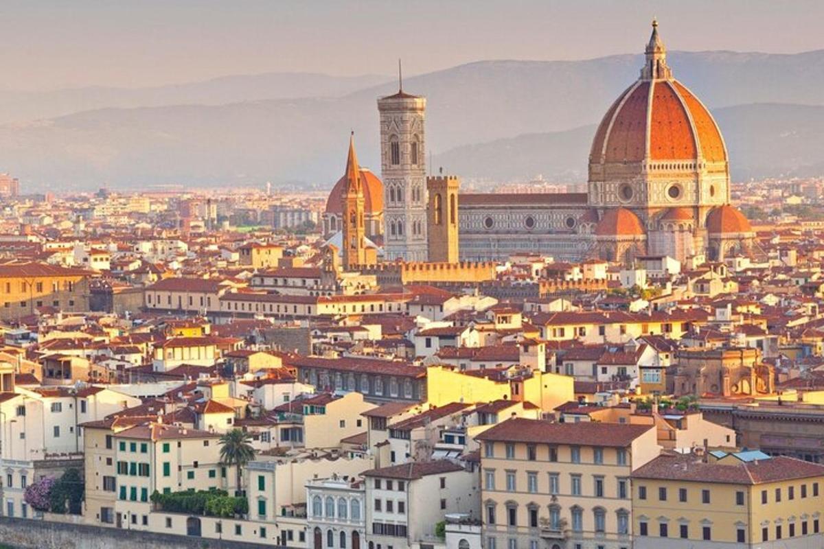 un paesaggio urbano di una città con edifici e moschee