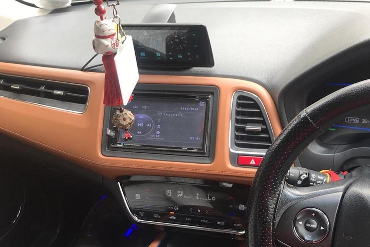 auto armatuurlaua lähivõte