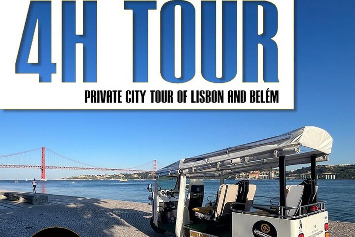 a golf cart tour of the golden gate bridge