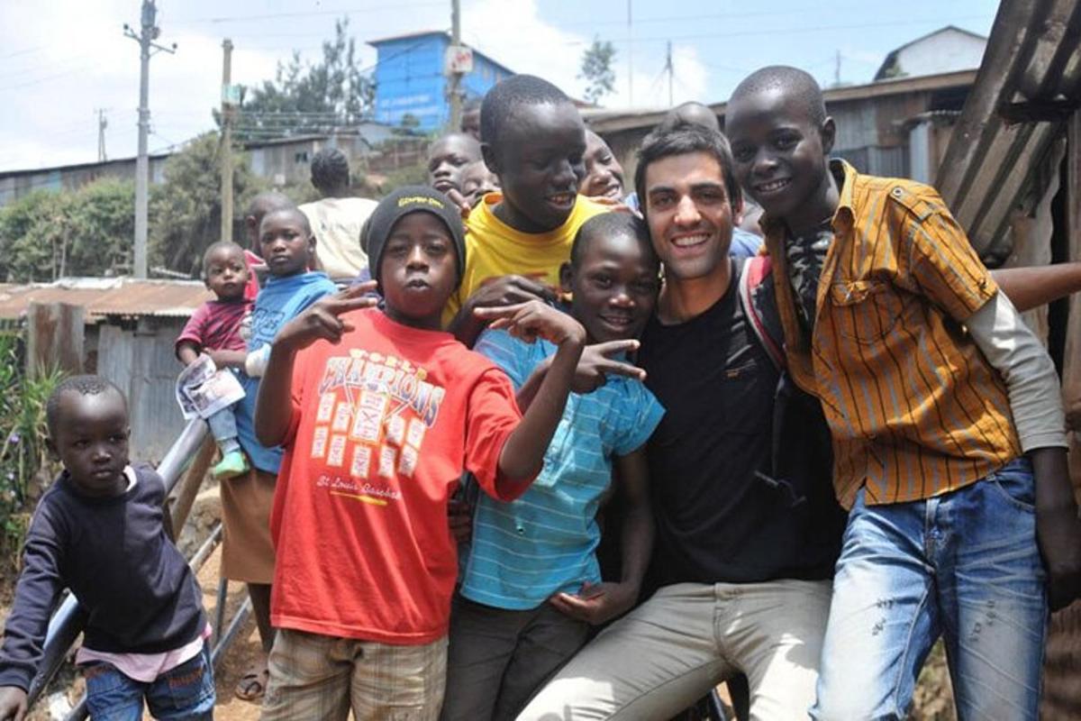 a group of people posing for a picture