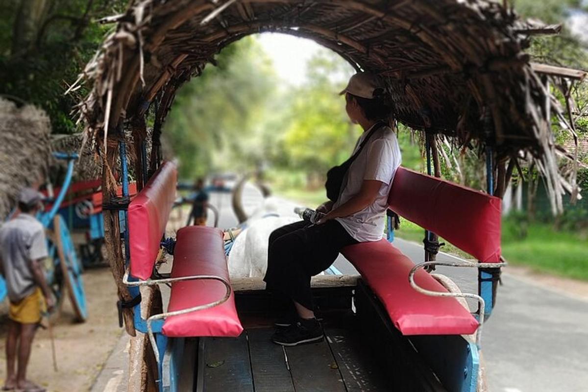 a person sitting on a ride on a train