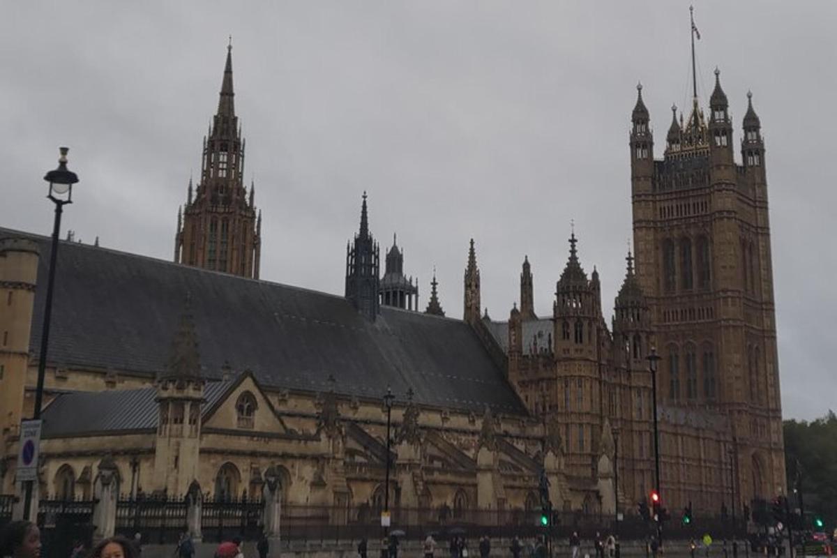 a large building with a clock tower and big ben