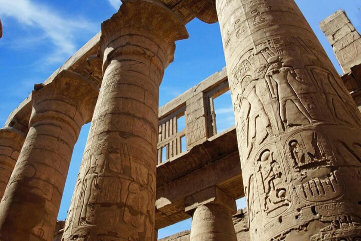 ancient columns in front of a building