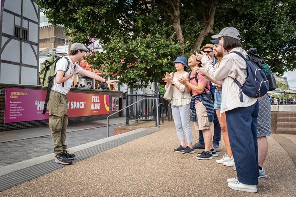 a man taking a picture of a group of people