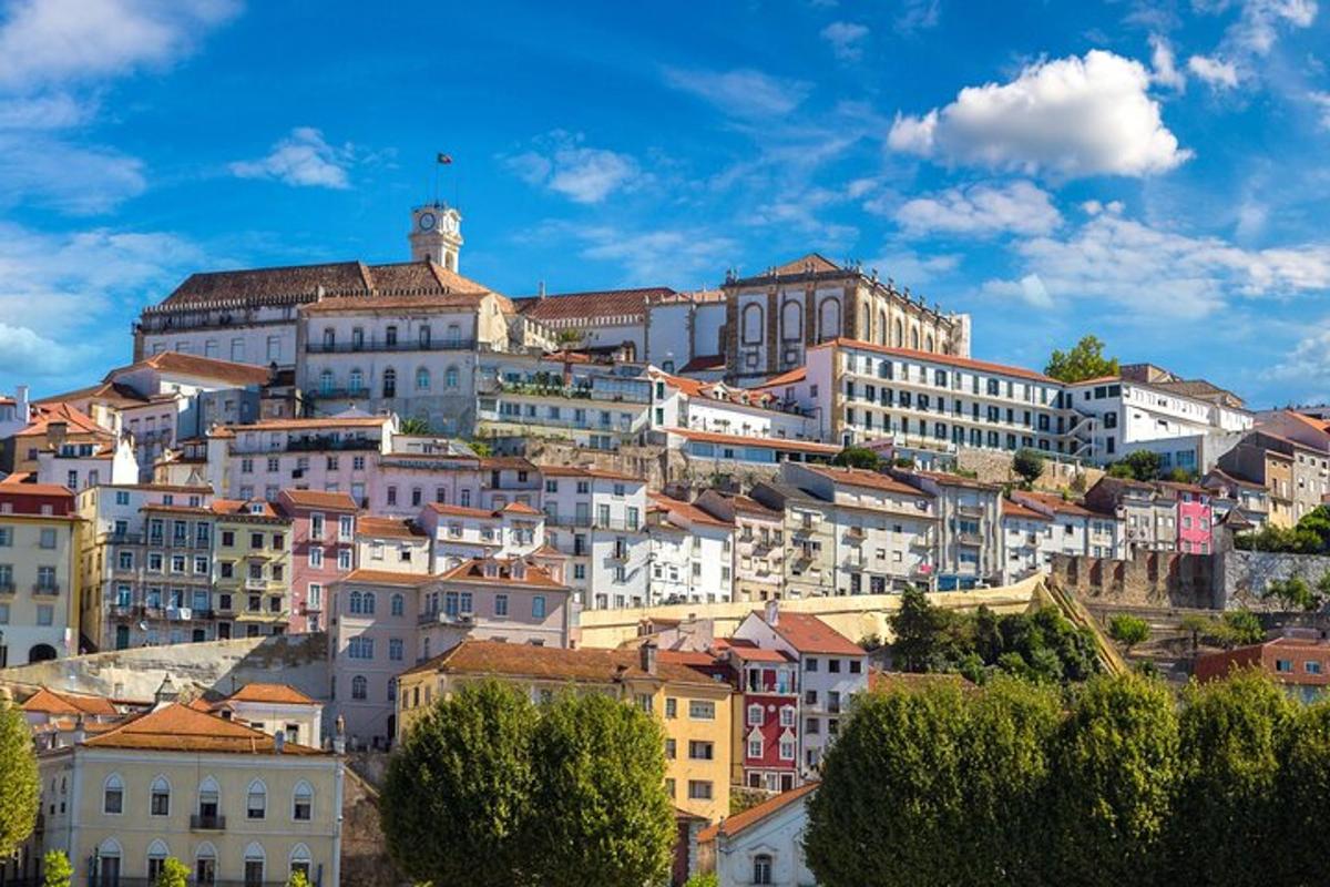 a group of buildings on top of a hill