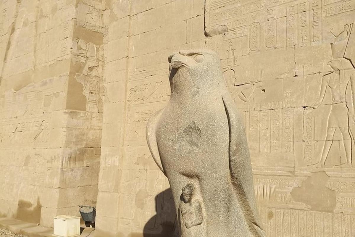 تمثال لدب قطبي يقف بجانب جدار