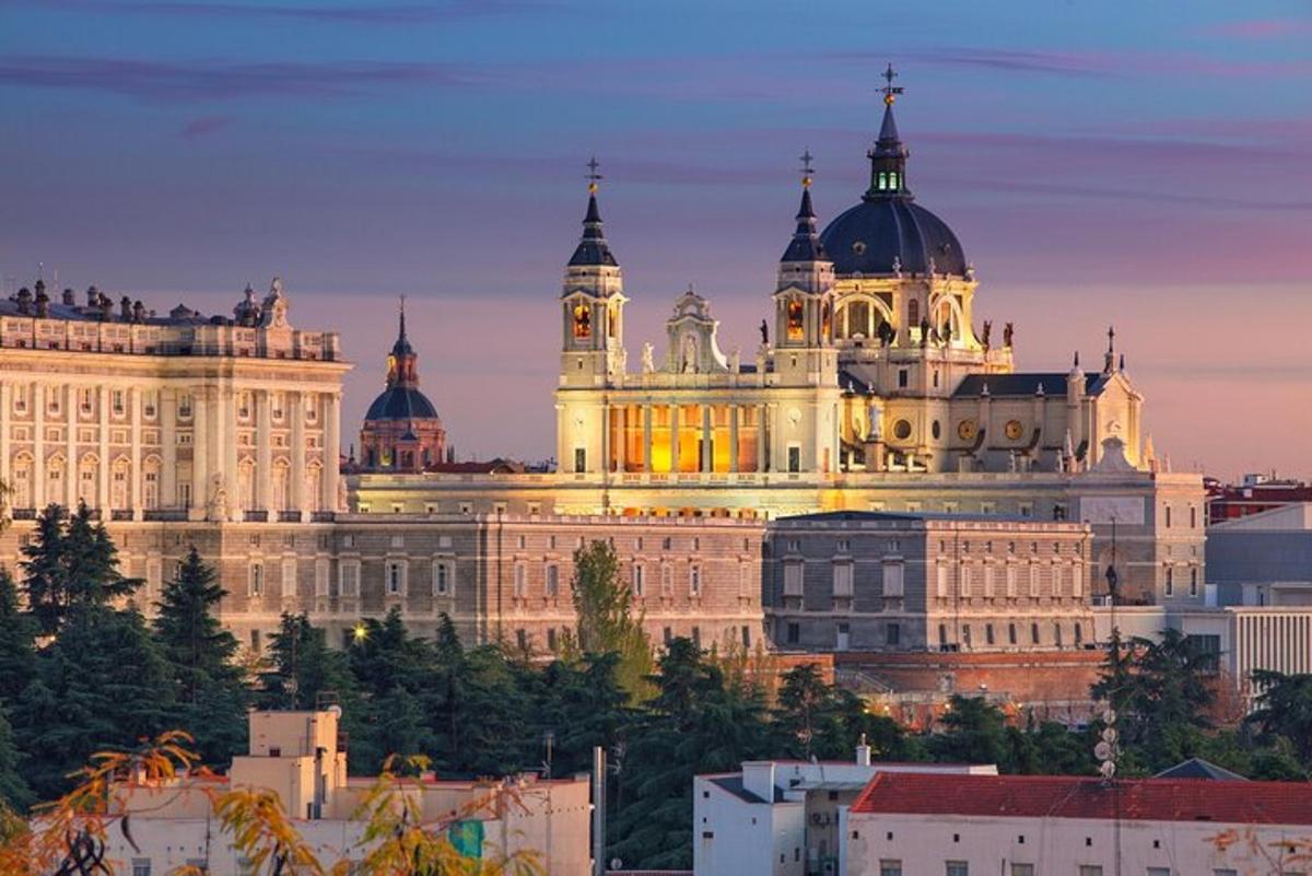 a large building with domes on top of it
