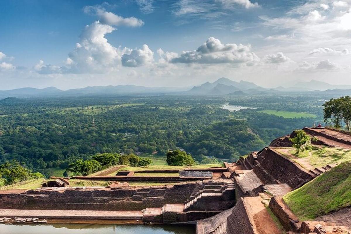 a view of the valley from the ruins of an ancient building