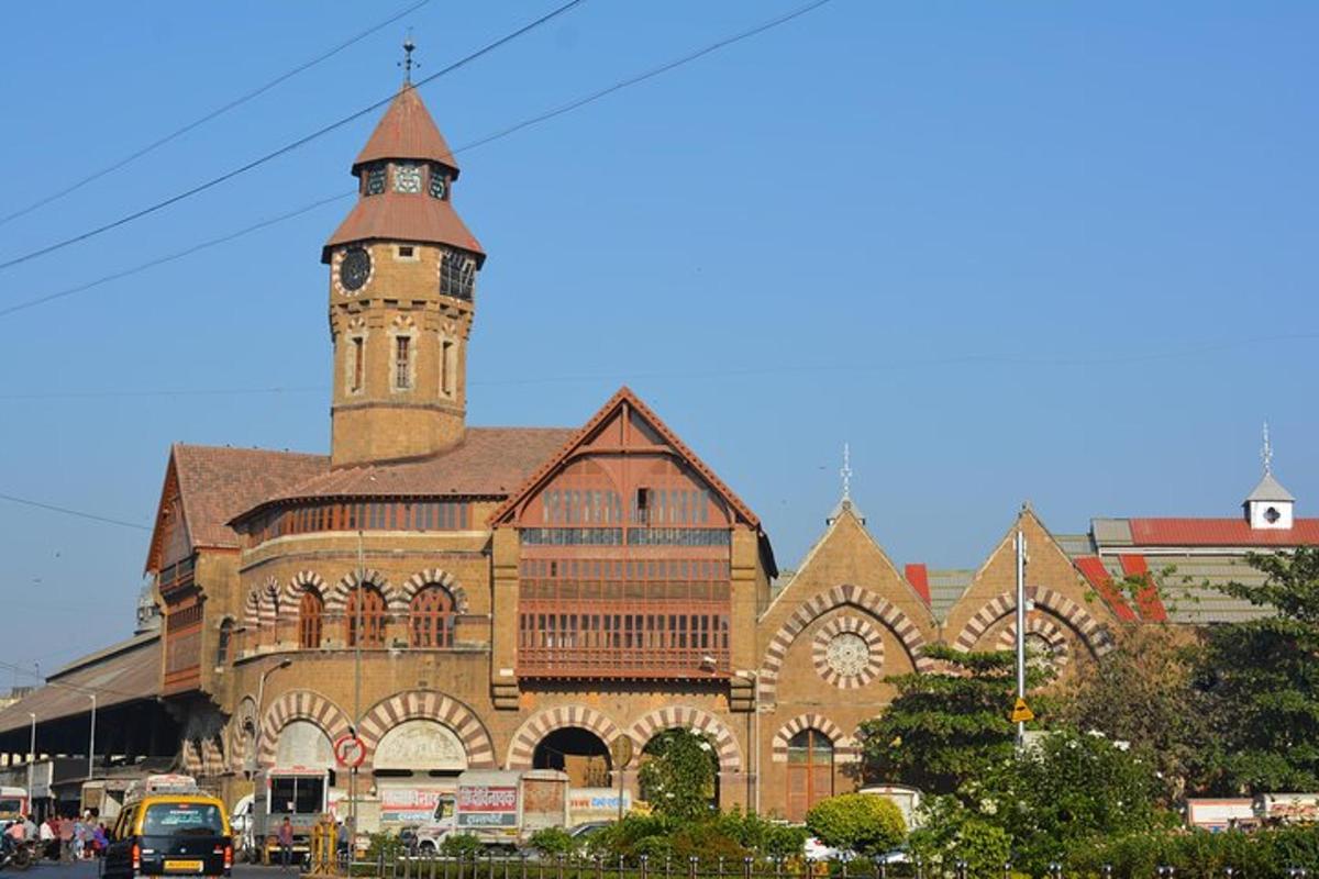 a large brick building with a clock tower