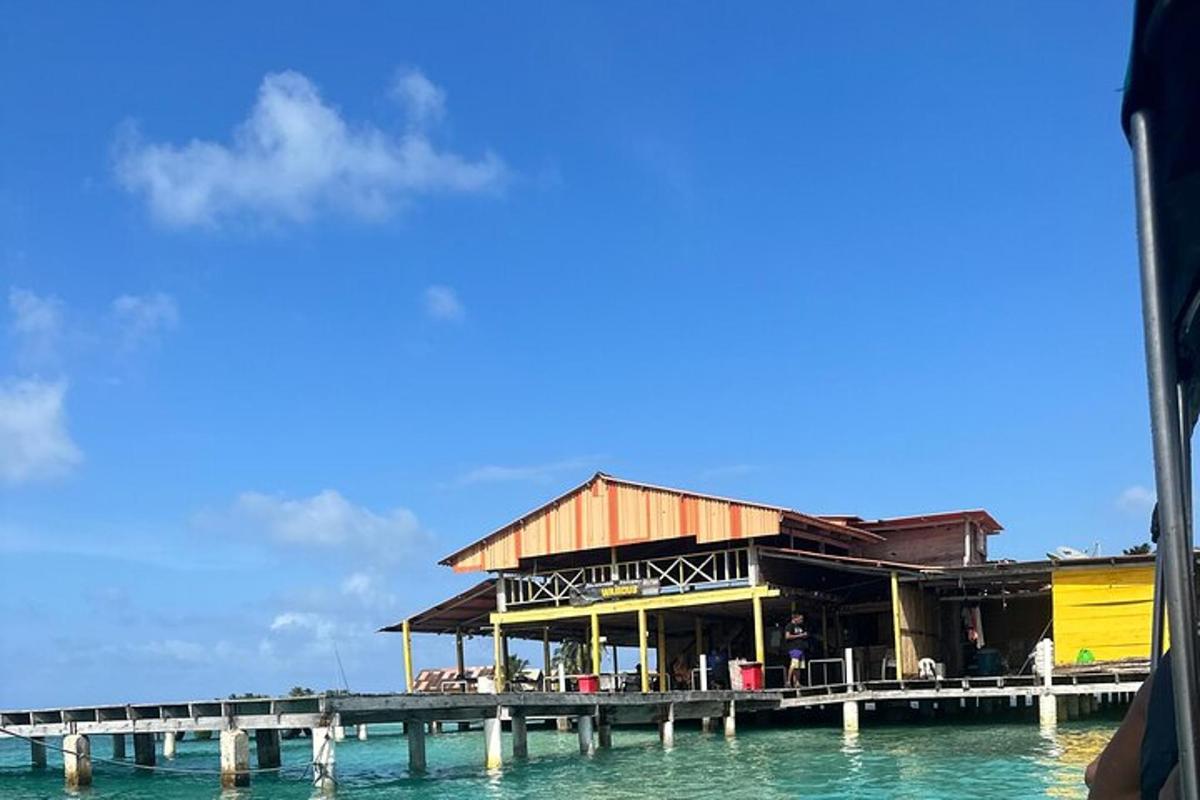 a building on a pier on the water