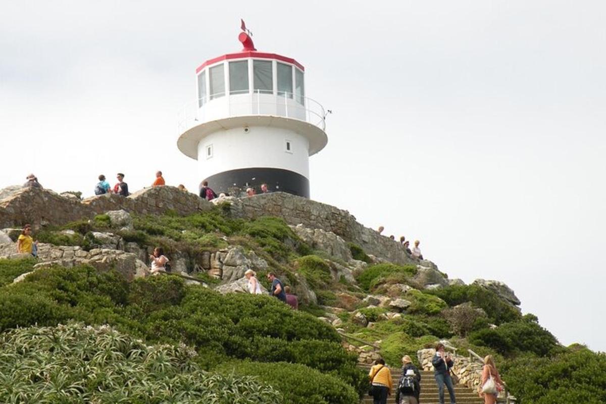 Vitinn á hæð með fólki