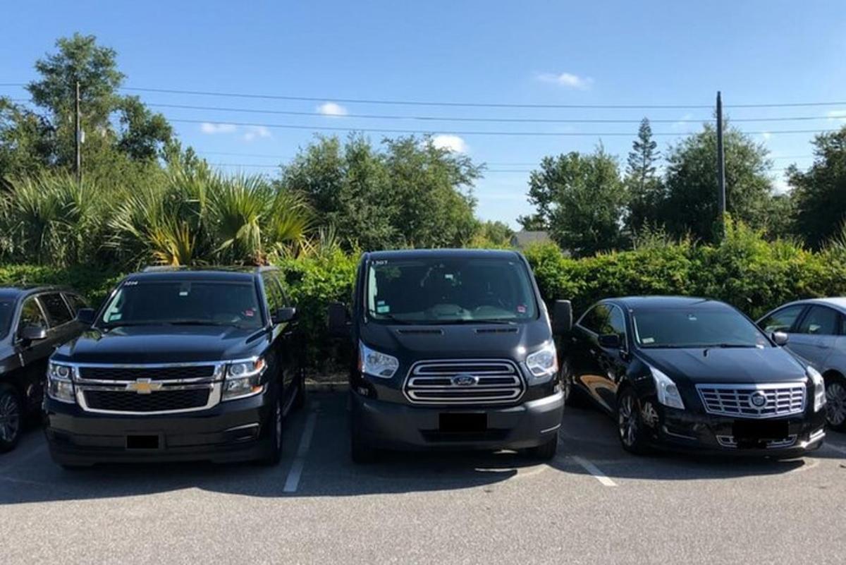 parklas pargitud autode grupp