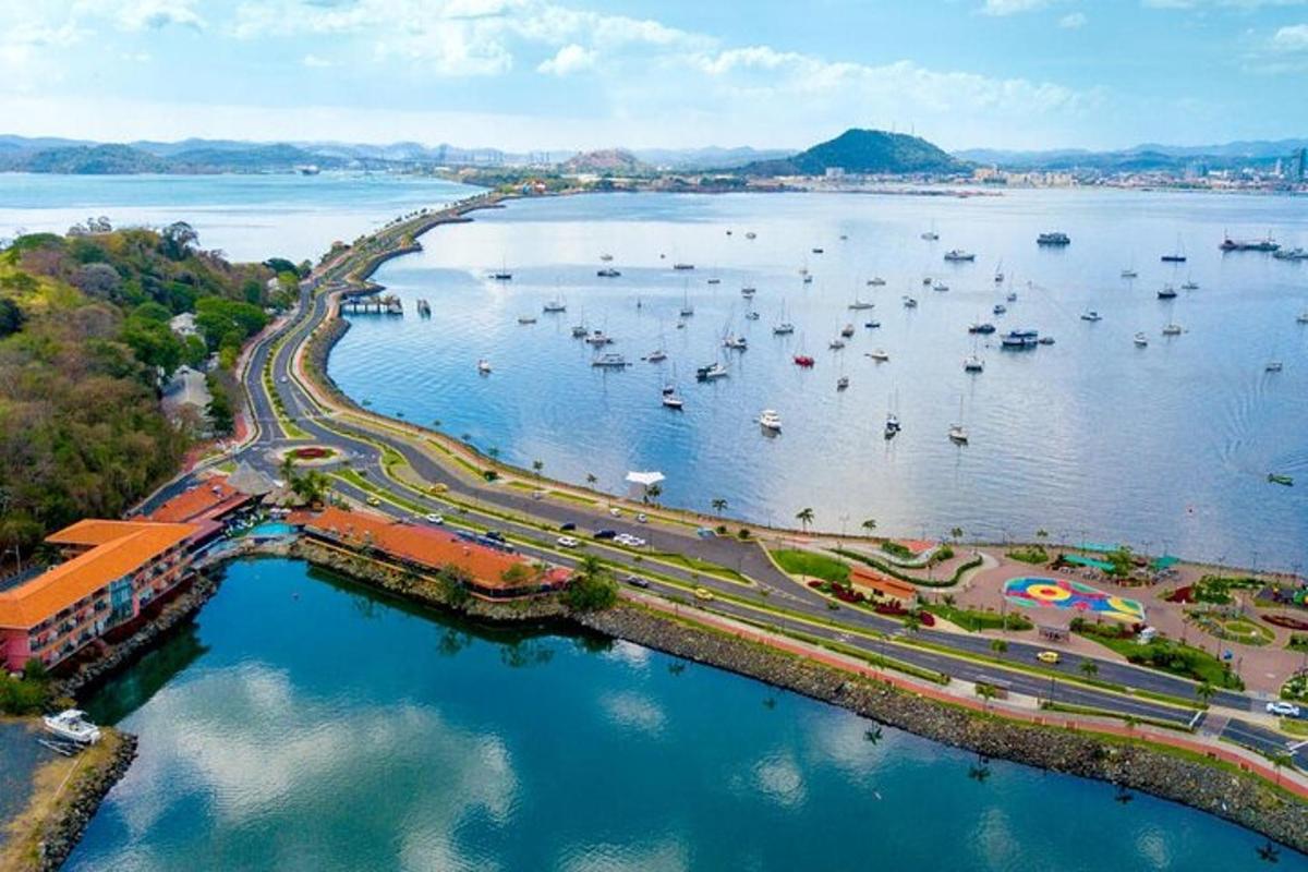 vista aèria d'un port amb vaixells a l'aigua