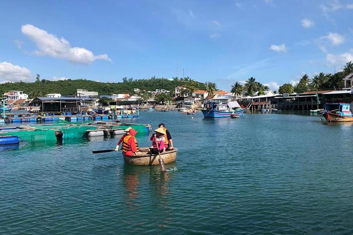 two people in a boat in a body of water