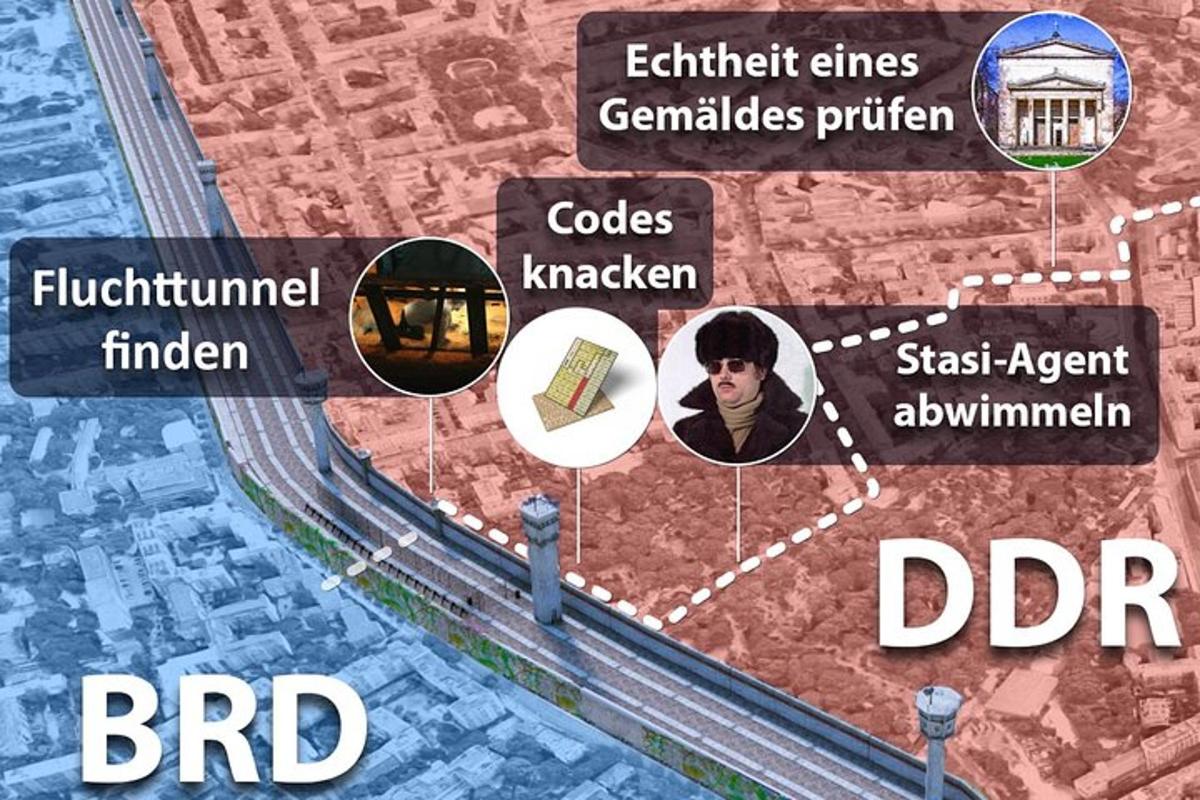 mapa města s různými městy