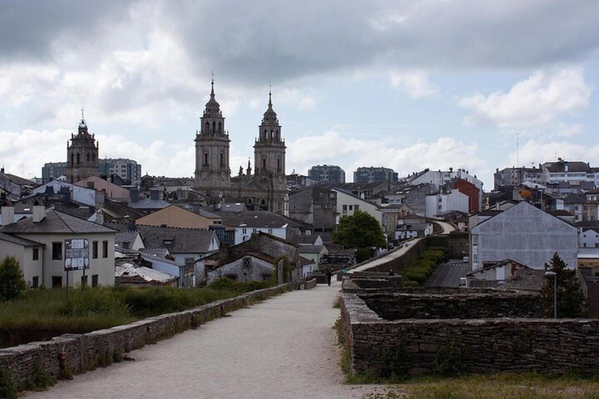 a view of a city with buildings in the background