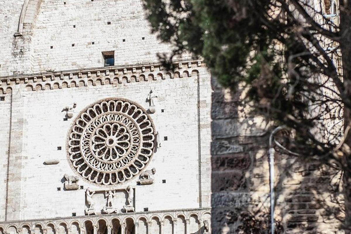 a building with a window on the side of it