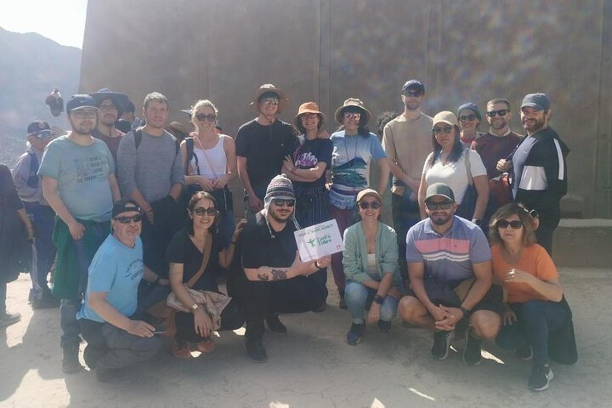 a group of people posing for a picture