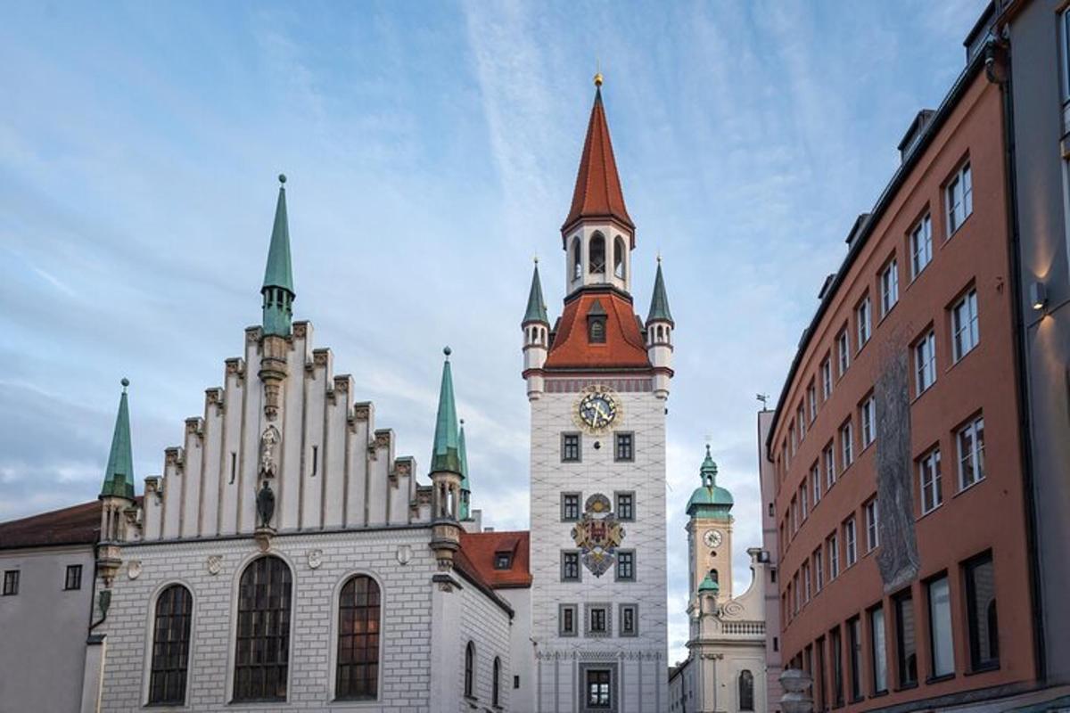 a building with a clock tower in a city
