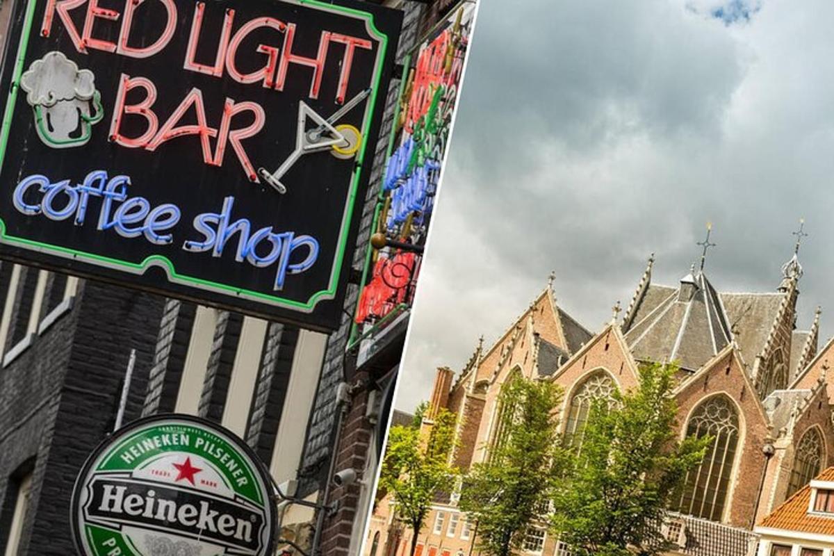 a sign for a coffee shop in front of a building