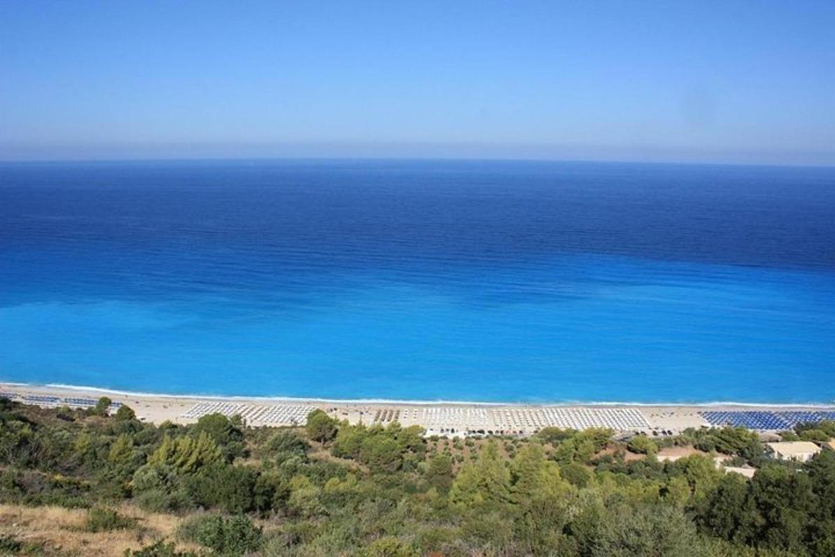 an aerial view of a beach and the ocean