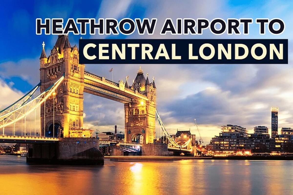 egy kép a Tower Bridge-ről az „egészségügyi kísérlet London központjába” felirattal