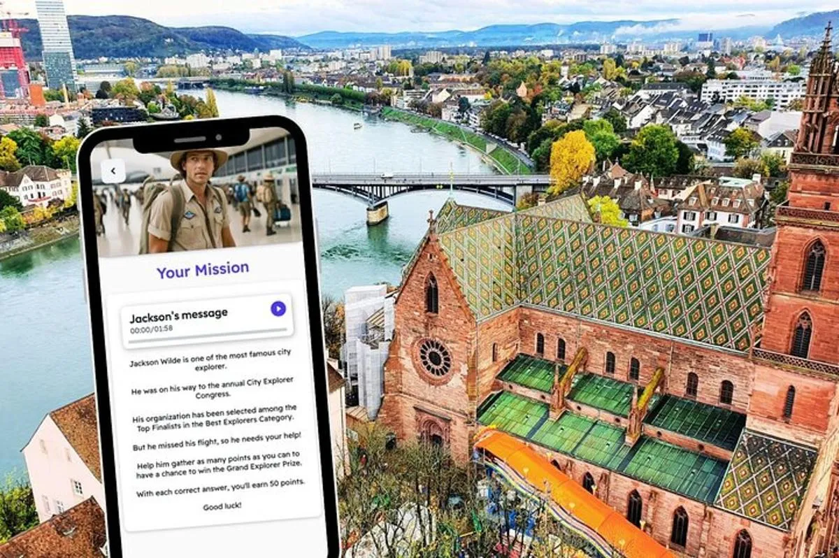 Jeu d'exploration de Bâle et visite de la ville sur votre téléphone – photo 7