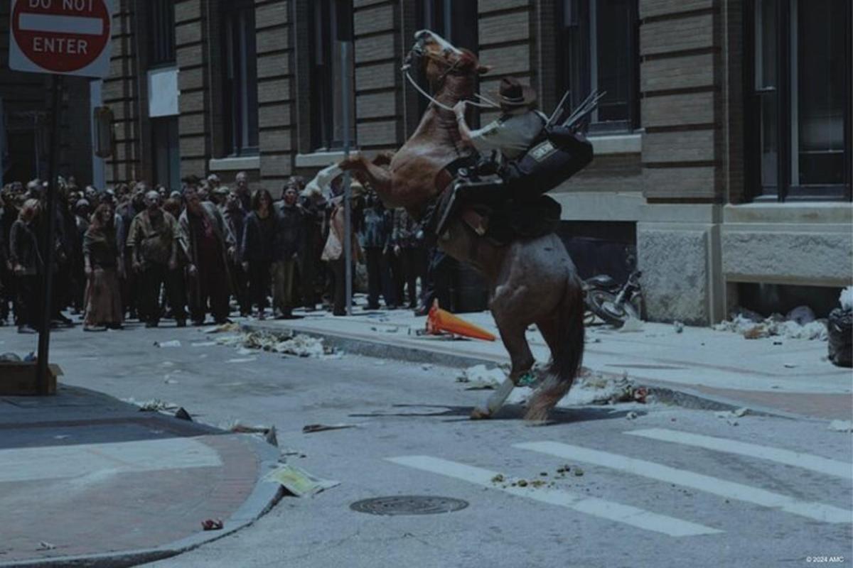 a man is riding a horse in a parade