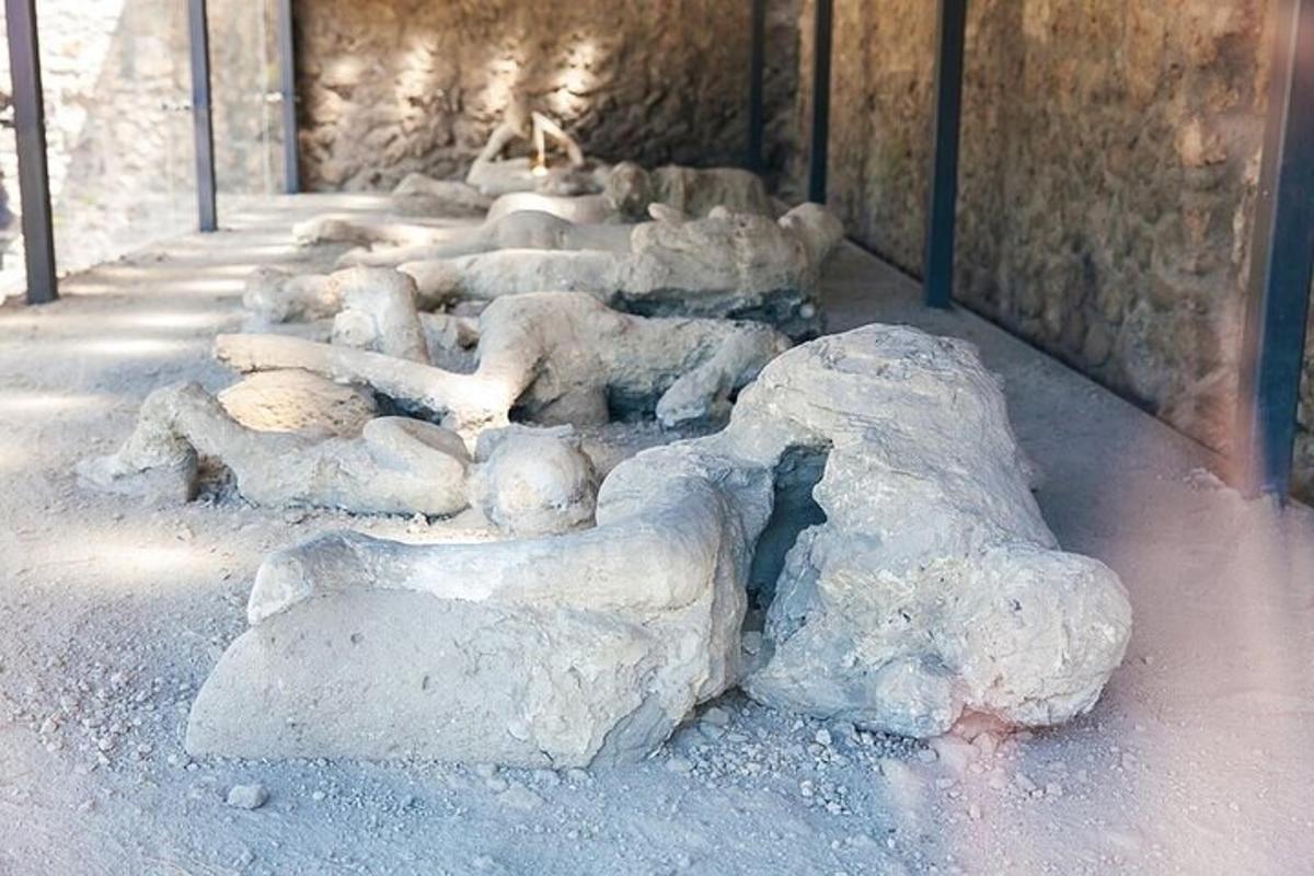 a group of rocks sitting on the floor of a building