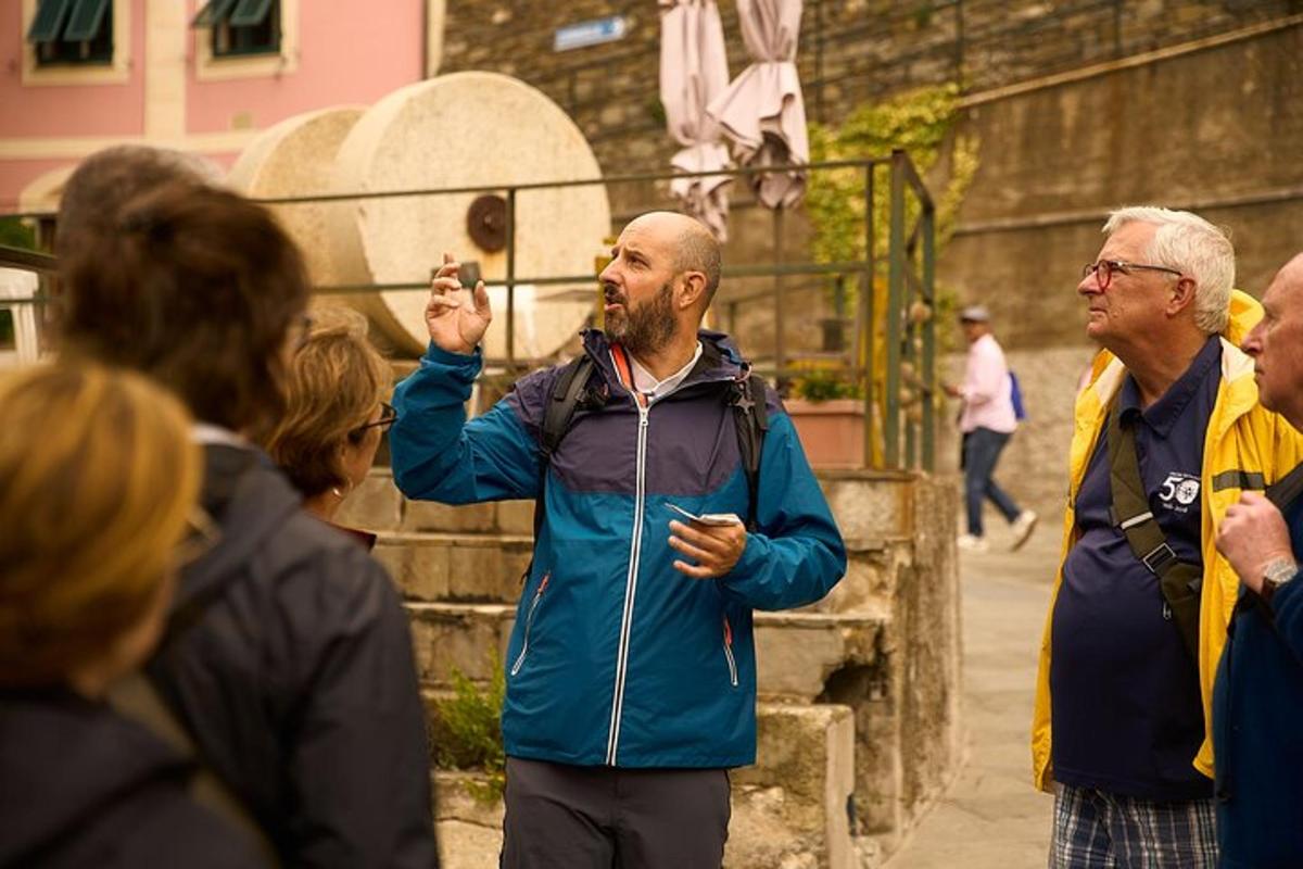 a man taking a picture of a group of people