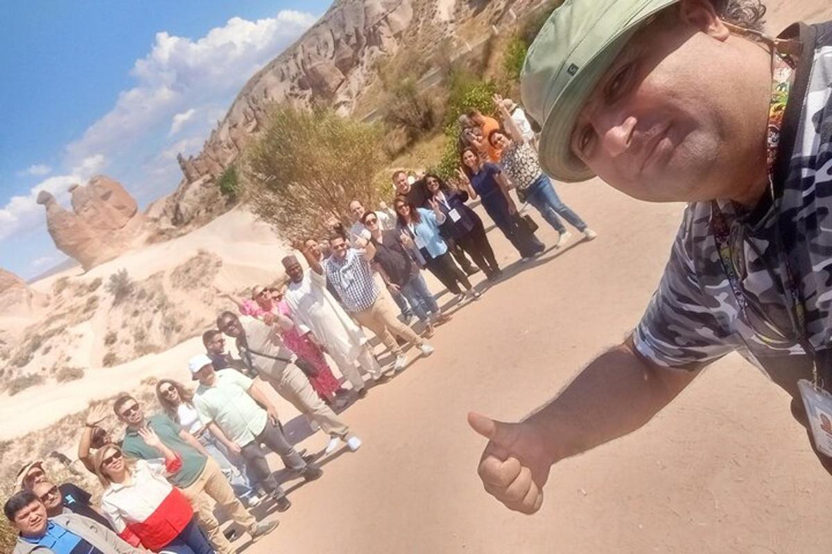 a man standing in front of a group of people