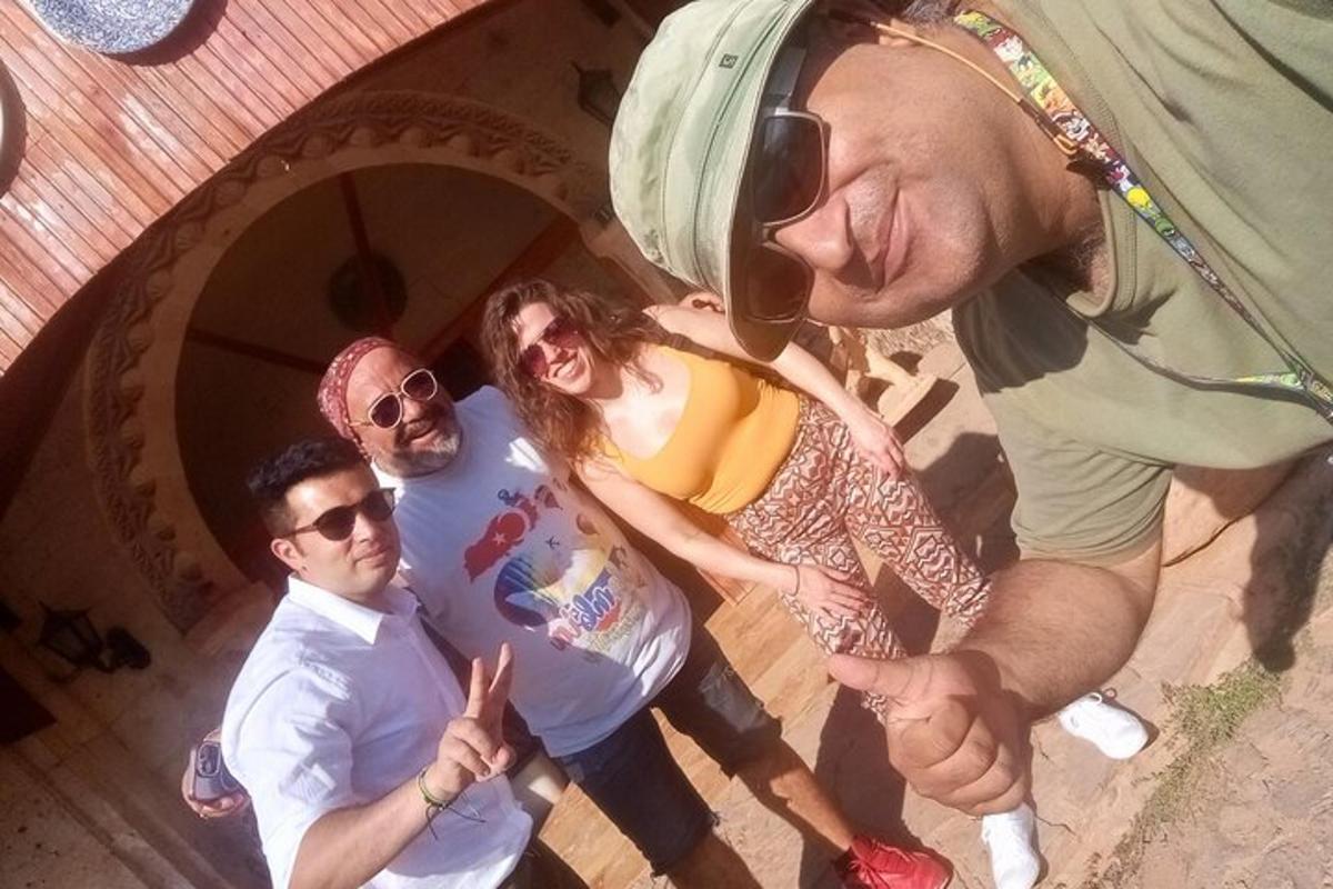 a group of people posing for a picture