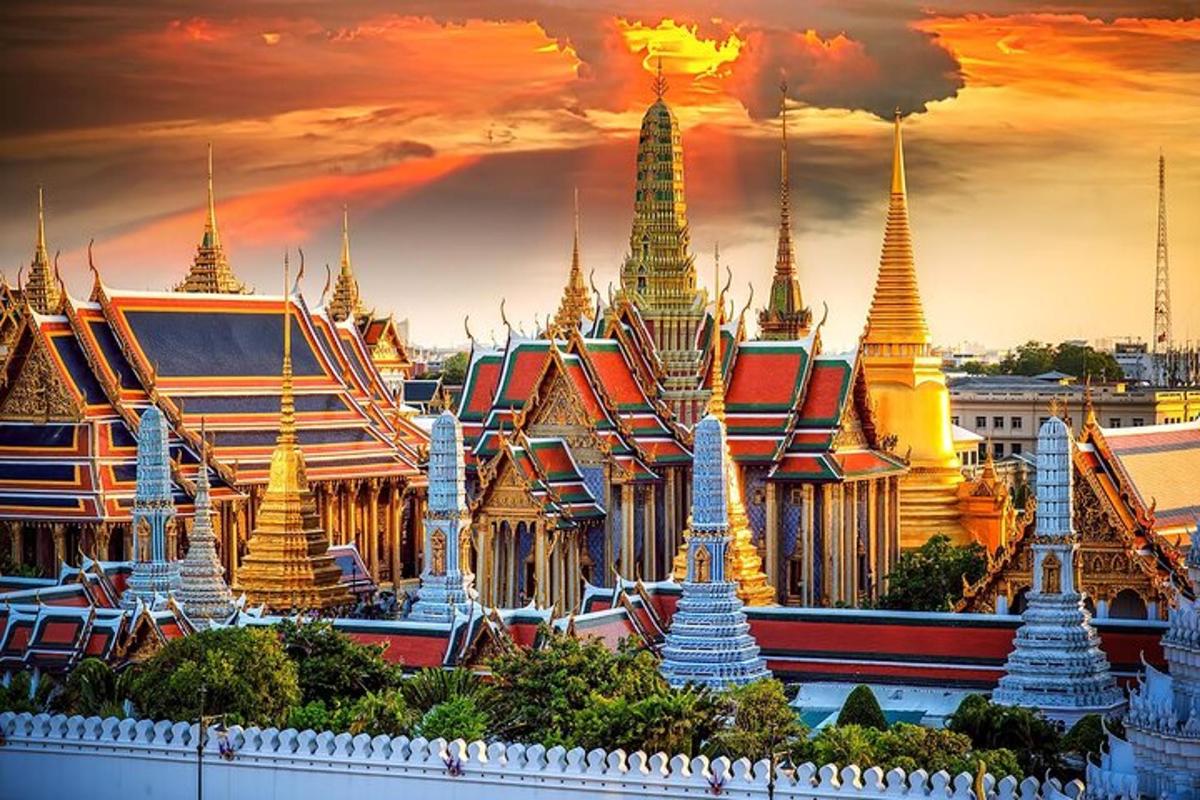 una vista del temple del Buda d'Esmeralda