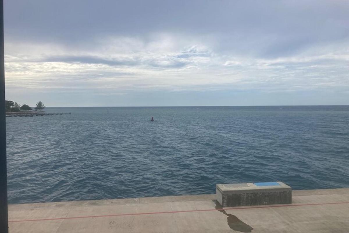 a view of a large body of water