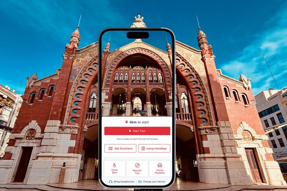 en mobiltelefon foran en kirke